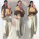 Twisted Hoodie – Chocolate – Alicia DiMichele Boutique