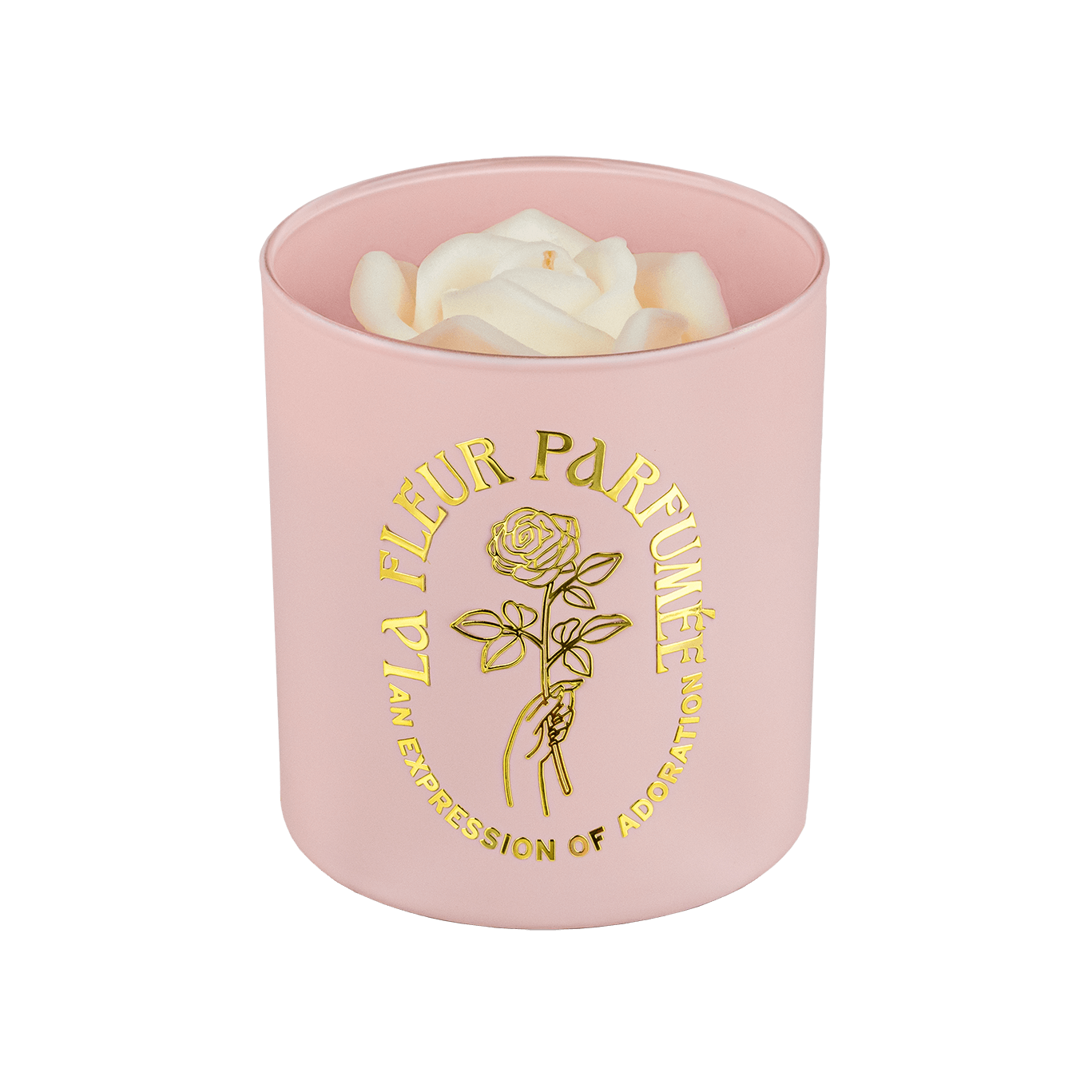 La Fleur Parfumée Candle – White Rose – Alicia DiMichele Boutique