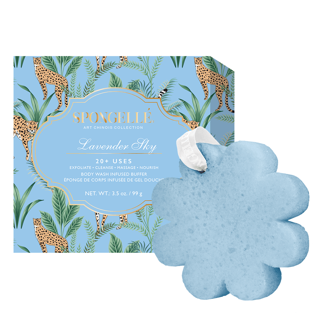 Spongelle Lavender Sky Body Buffer – Alicia DiMichele Boutique