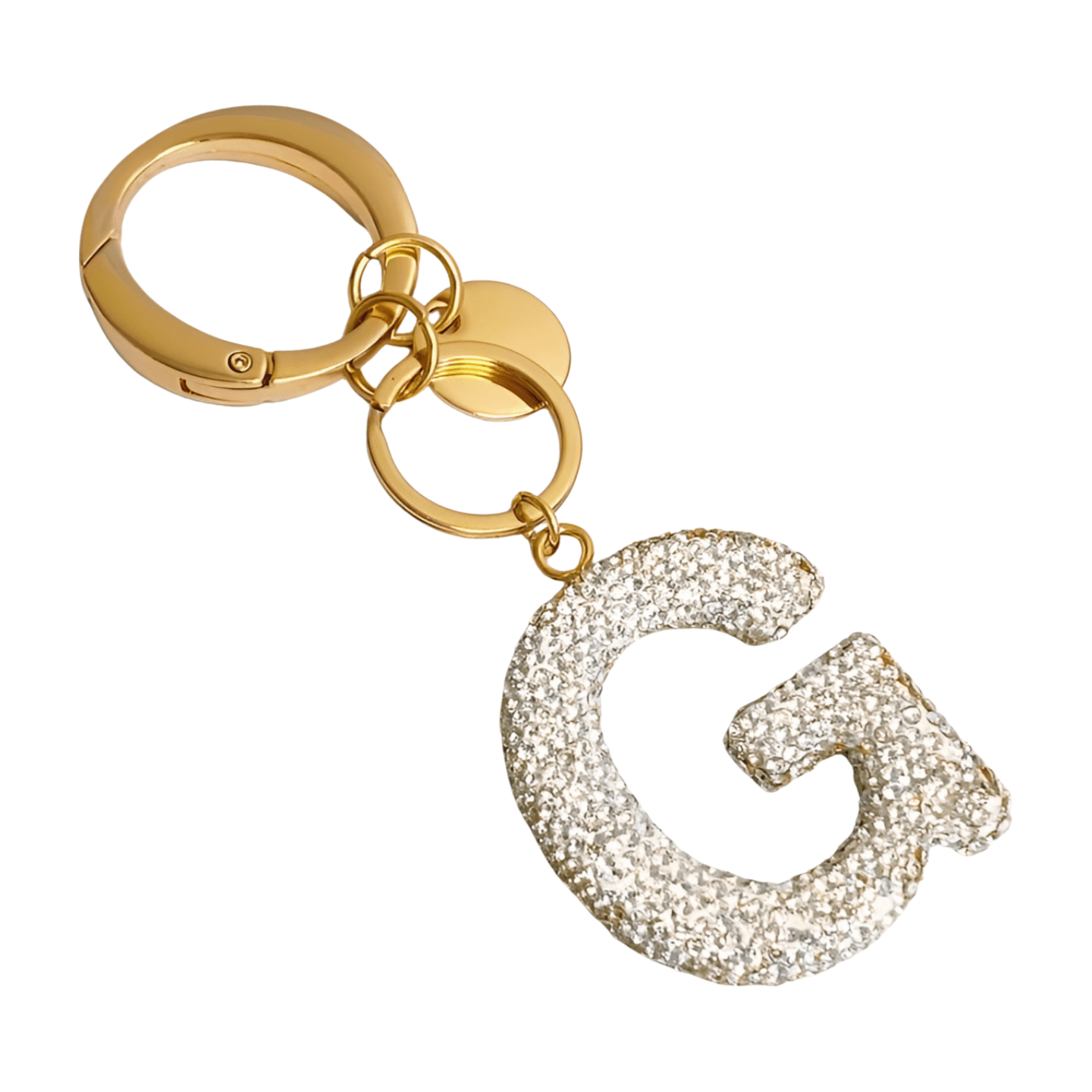 Glam Girl Initial Keychain – Alicia DiMichele Boutique