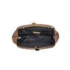 Brown Textured Clutch – Alicia DiMichele Boutique