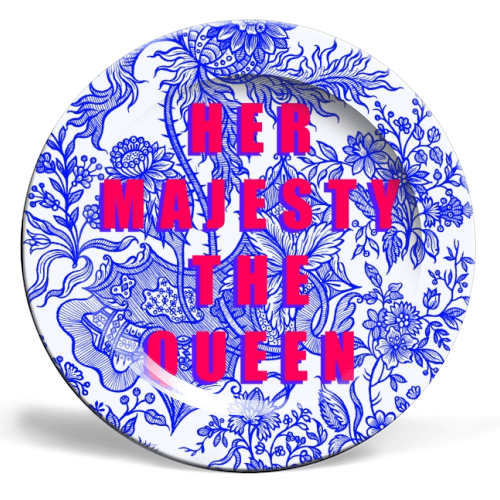 Her Majesty the Queen Plate – Alicia DiMichele Boutique