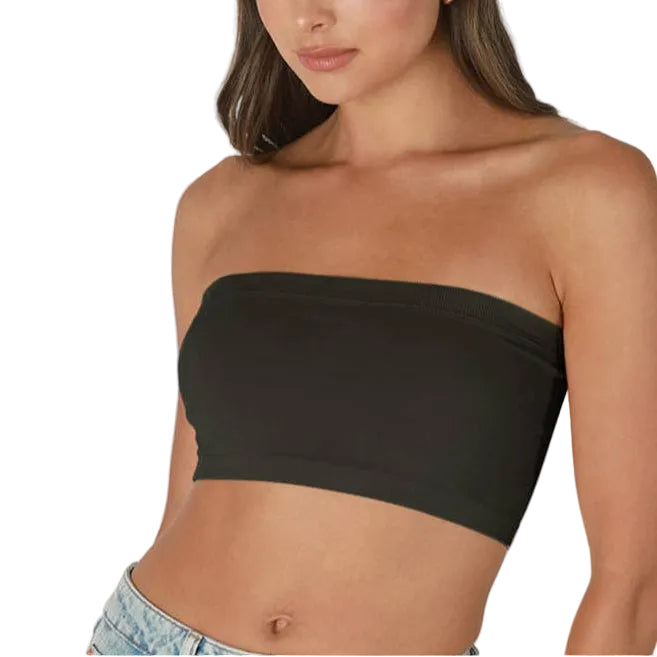 Essential Black Bandeau Top – Alicia DiMichele Boutique