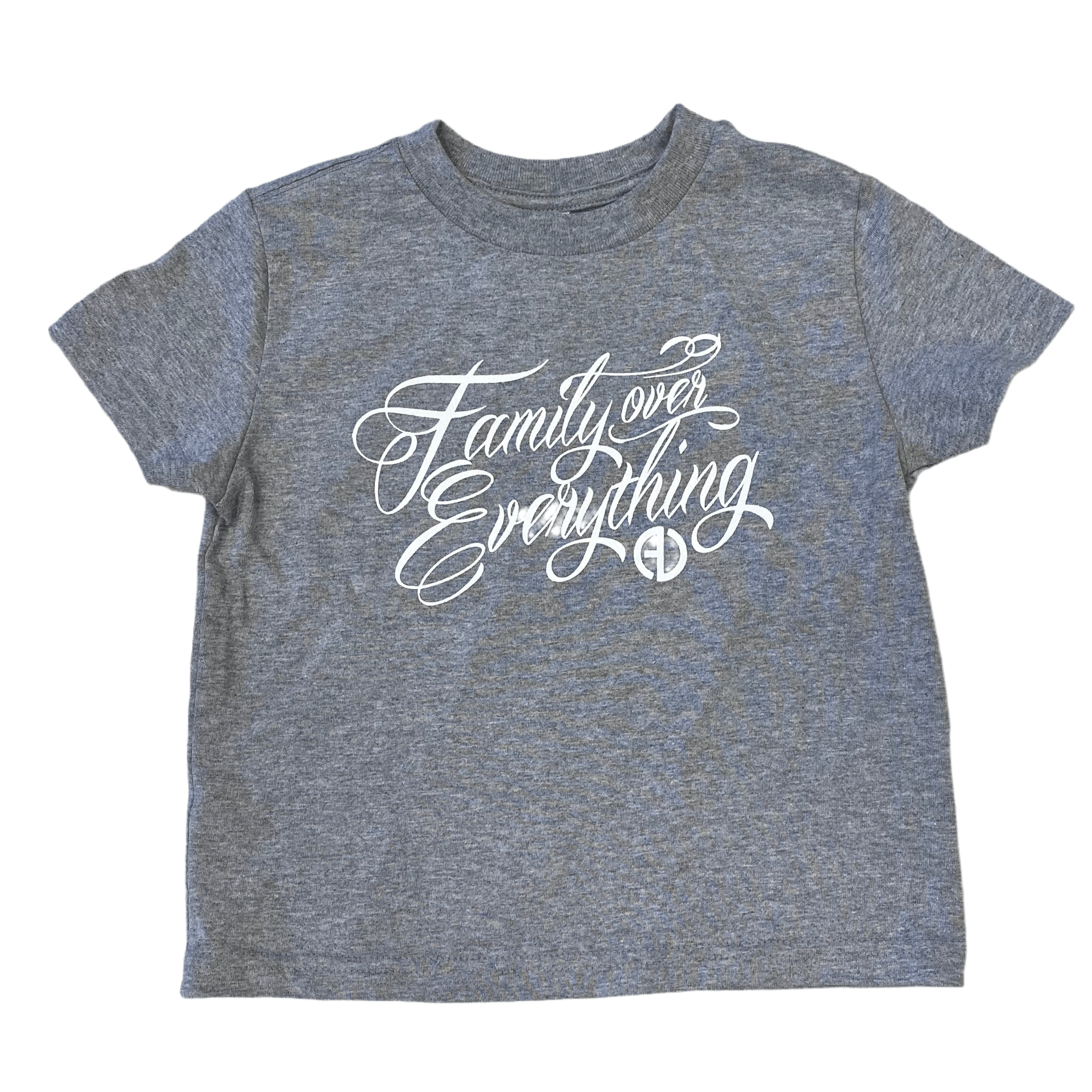 Family Over Everything® Toddler Tee - Grey – Alicia DiMichele Boutique