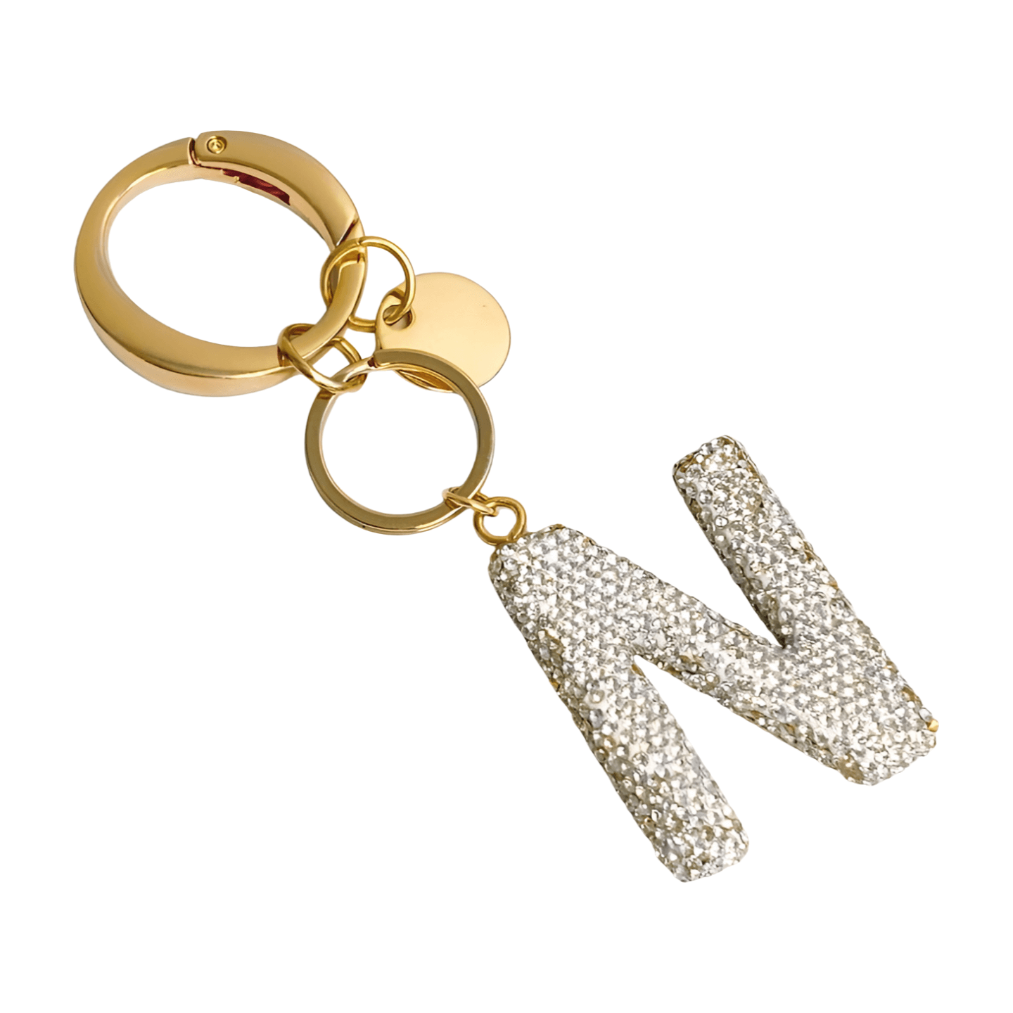 Glam Girl Initial Keychain – Alicia DiMichele Boutique
