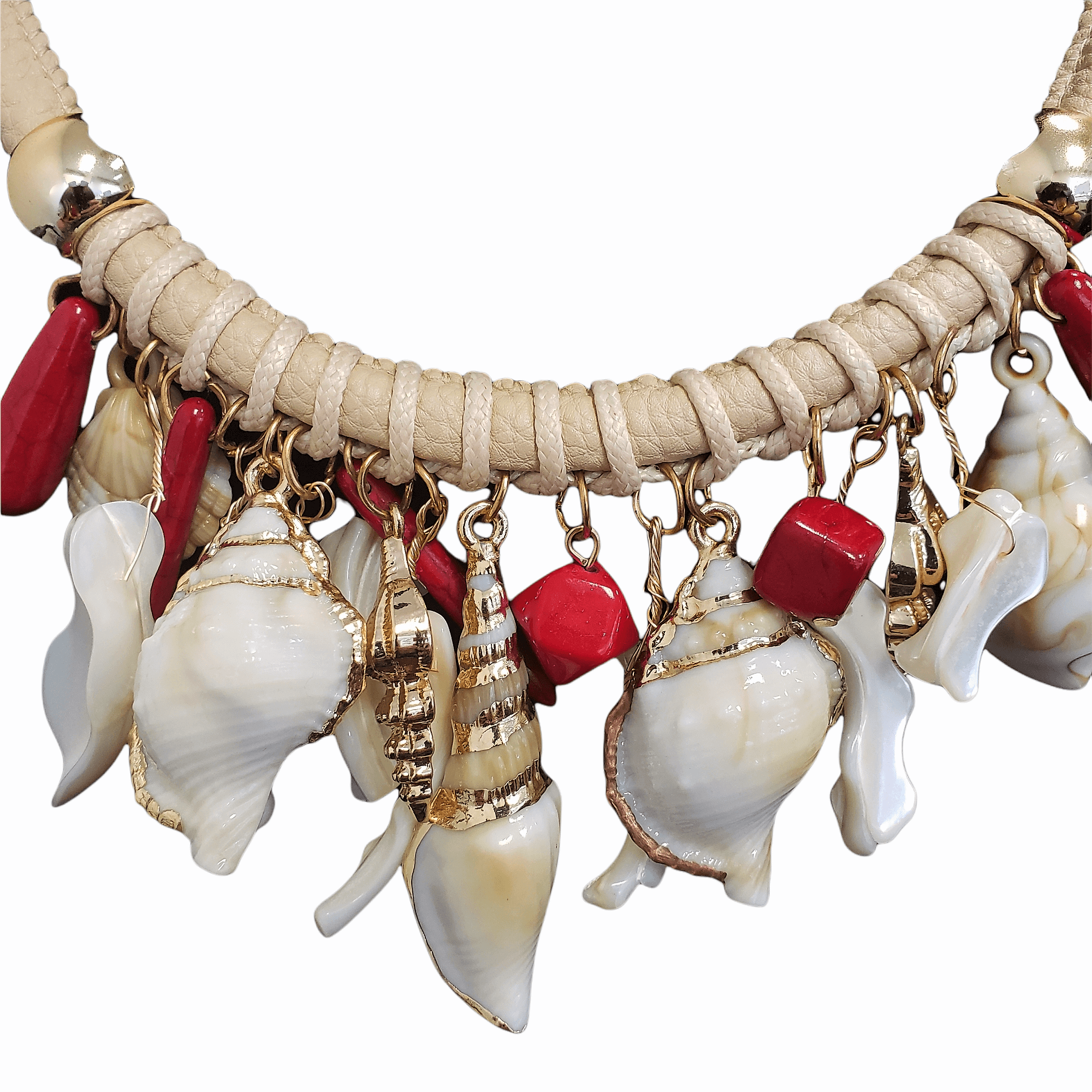 Nautical Seashell Charm Necklace – Alicia DiMichele Boutique