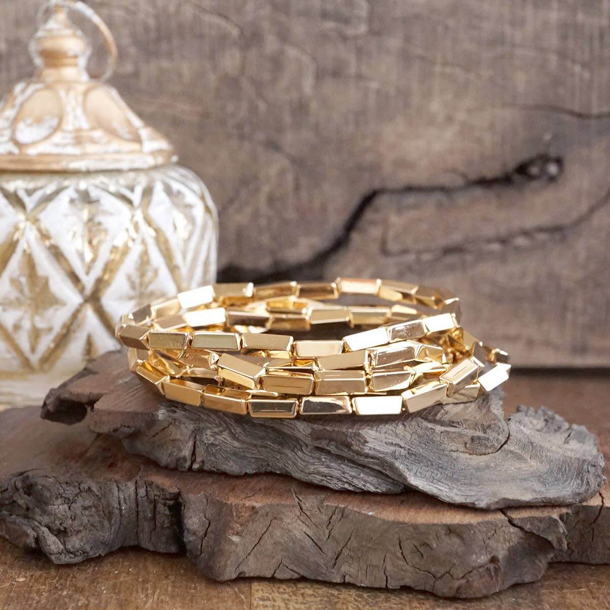 Sunbeam Stacks Bracelet Set – Alicia DiMichele Boutique