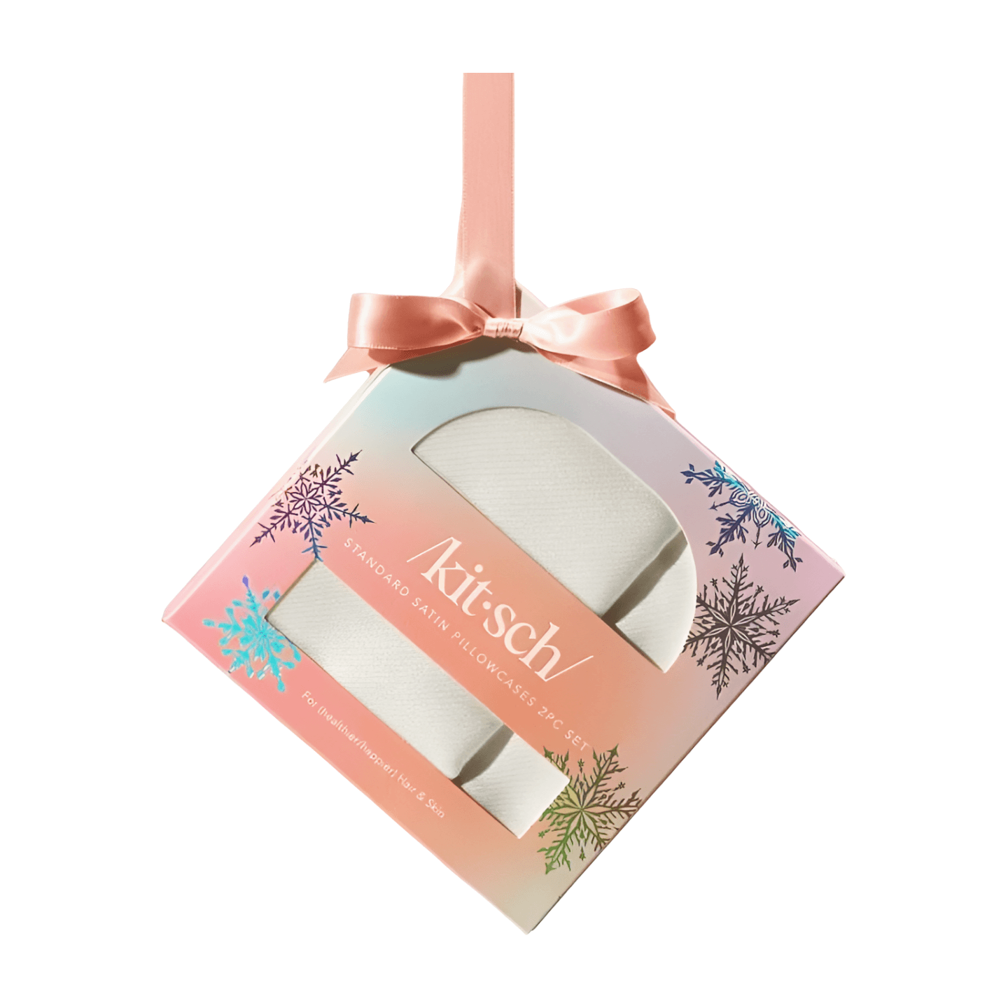 Kitsch Standard Pillowcase Set - Ivory – Alicia DiMichele Boutique