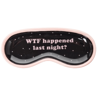 WTF Sleep Mask Trinket Tray – Alicia DiMichele Boutique