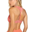 Lace Halter Bralette - Candy Apple – Alicia DiMichele Boutique