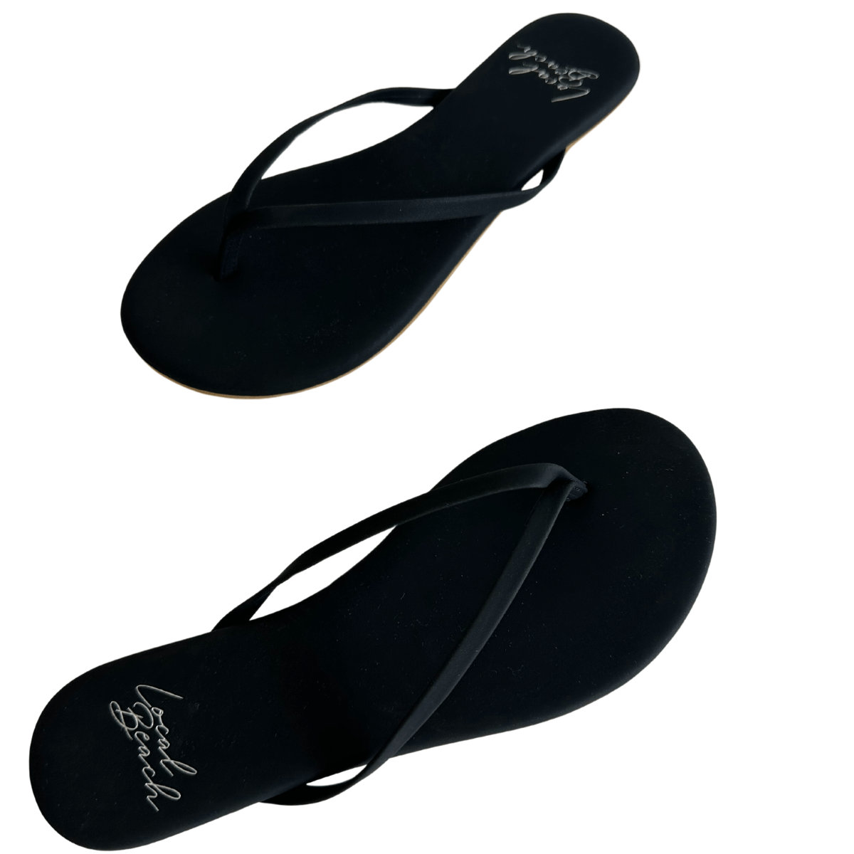 Classic Vegan Flip Flops - Black – Alicia DiMichele Boutique