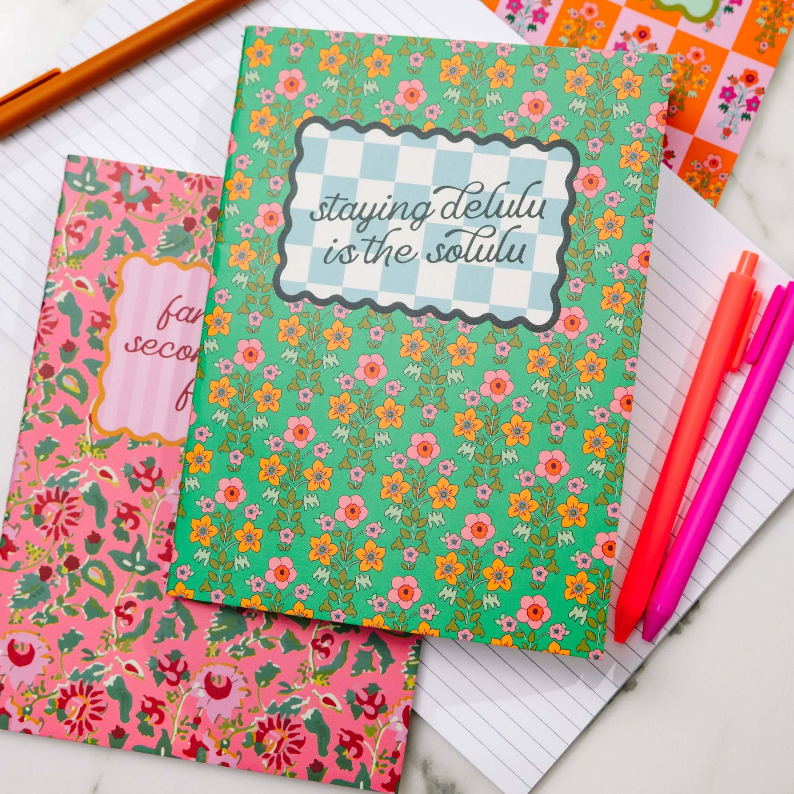 Stay Delulu Notebook – Alicia DiMichele Boutique