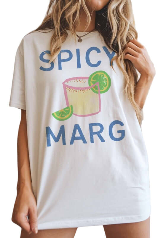 Spicy Marg Graphic Tee – Alicia DiMichele Boutique