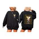 Filthy Martini Sweatshirt - Black – Alicia DiMichele Boutique