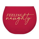 Feelin' Naughty/Nice Roly Poly Glass – Alicia DiMichele Boutique