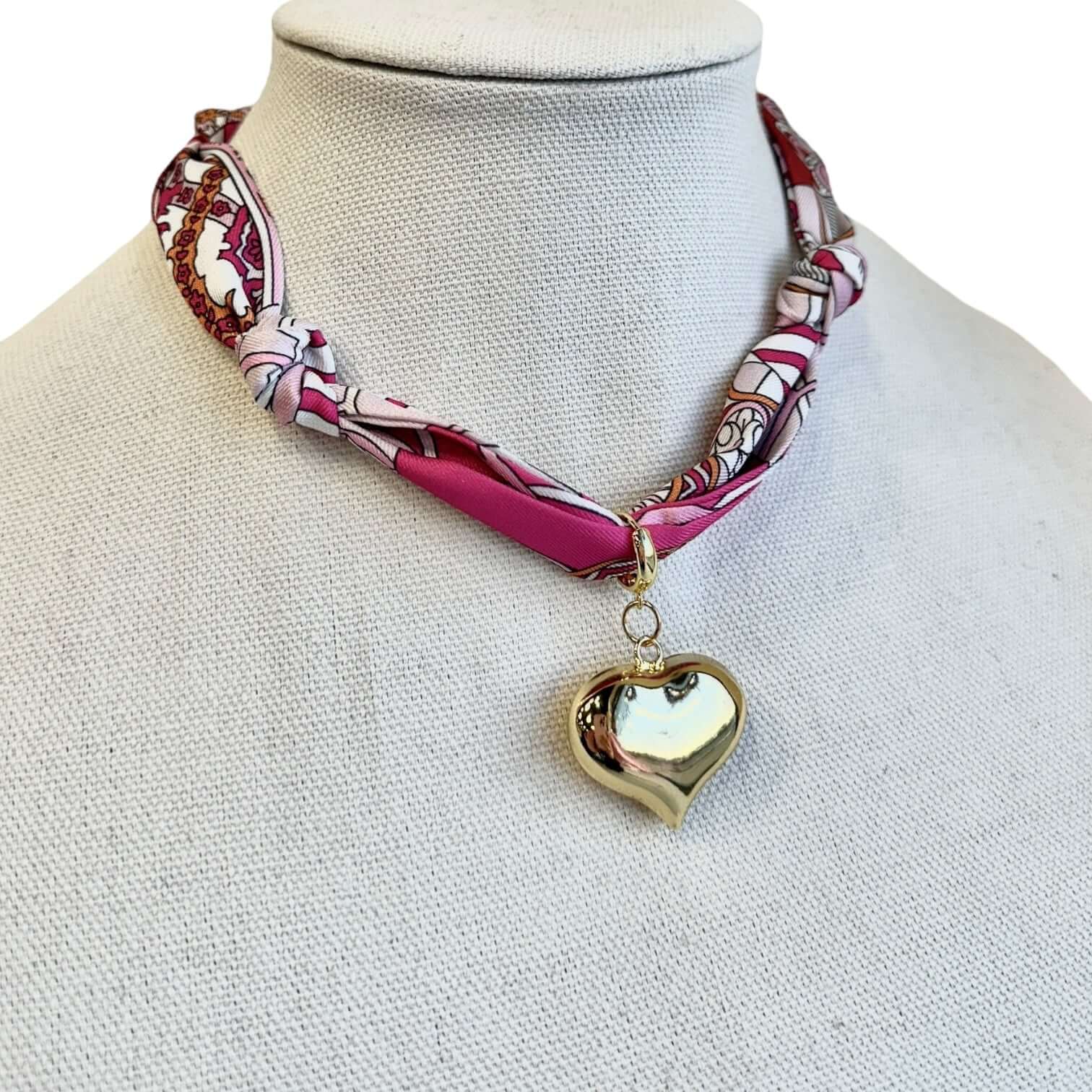 Cassidy Scarf Necklace – Alicia DiMichele Boutique