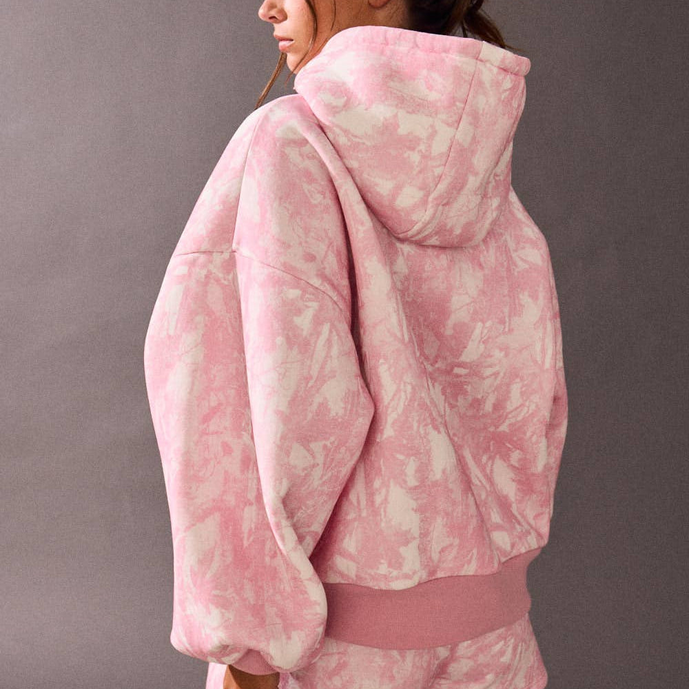 Pink Camo Hoodie Shorts Set – Alicia DiMichele Boutique