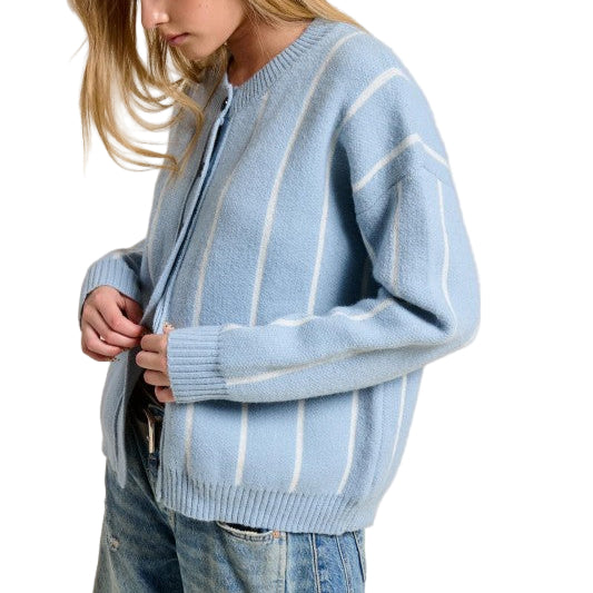 Cloudline Stripe Cardigan – Alicia DiMichele Boutique