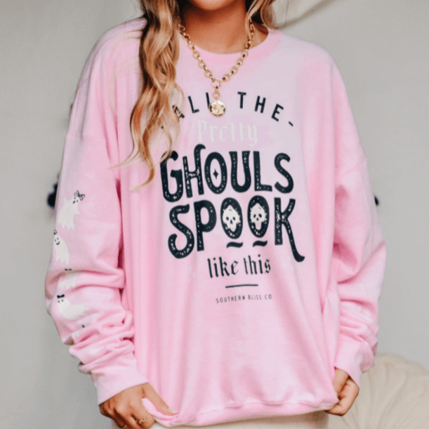 All The Pretty Ghouls Sweatshirt – Alicia DiMichele Boutique