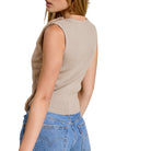 Faux Fur Rib Knit Vest – Alicia DiMichele Boutique