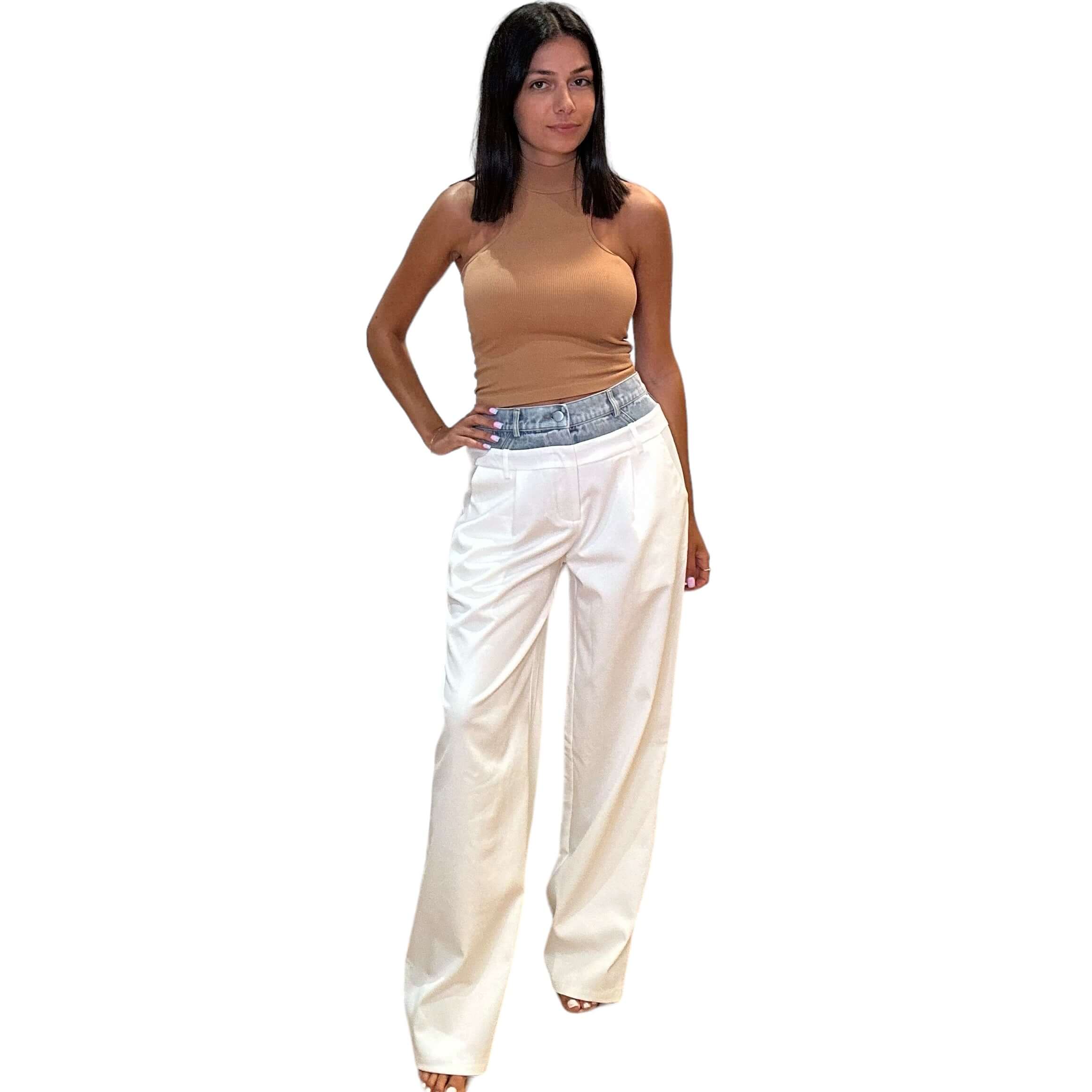 Ribbed Halter Tank Top Tan – Alicia DiMichele Boutique