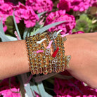 Give ‘Em The Horn Gold Bracelet - Gold – Alicia DiMichele Boutique