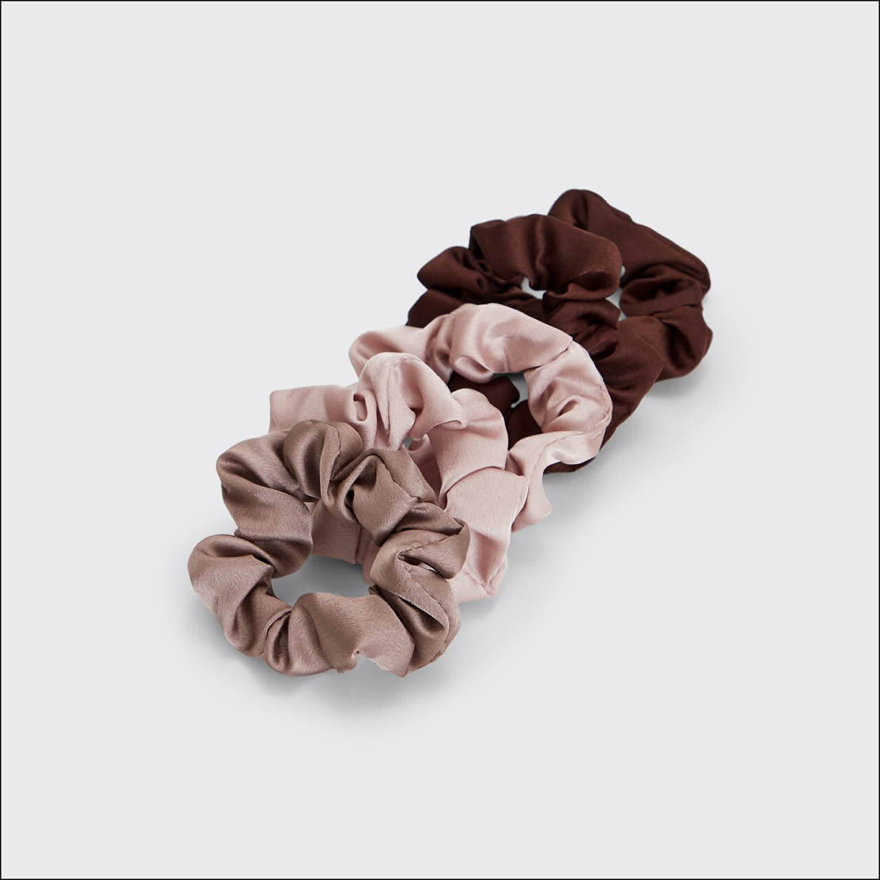 Kitsch Satin Sleep Scrunchies 5pc- Cameo – Alicia DiMichele Boutique