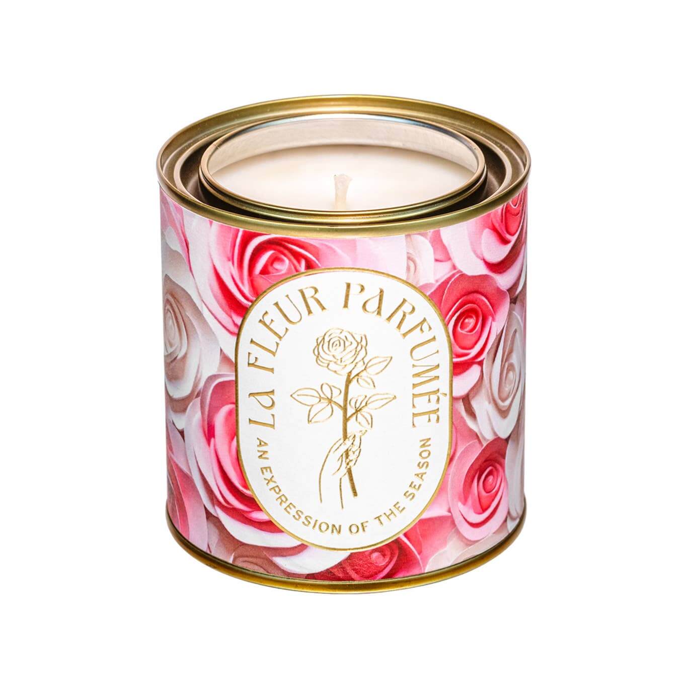 La Fleur Pink Roses Tin Candle – Alicia DiMichele Boutique