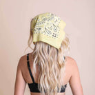 Lemon Paisley Bandana – Alicia DiMichele Boutique