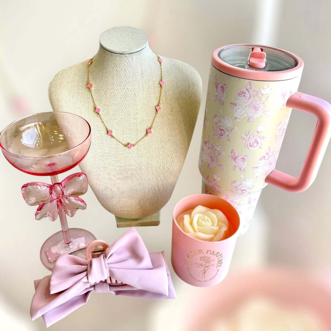 Vintage Rose Tumbler – Alicia DiMichele Boutique