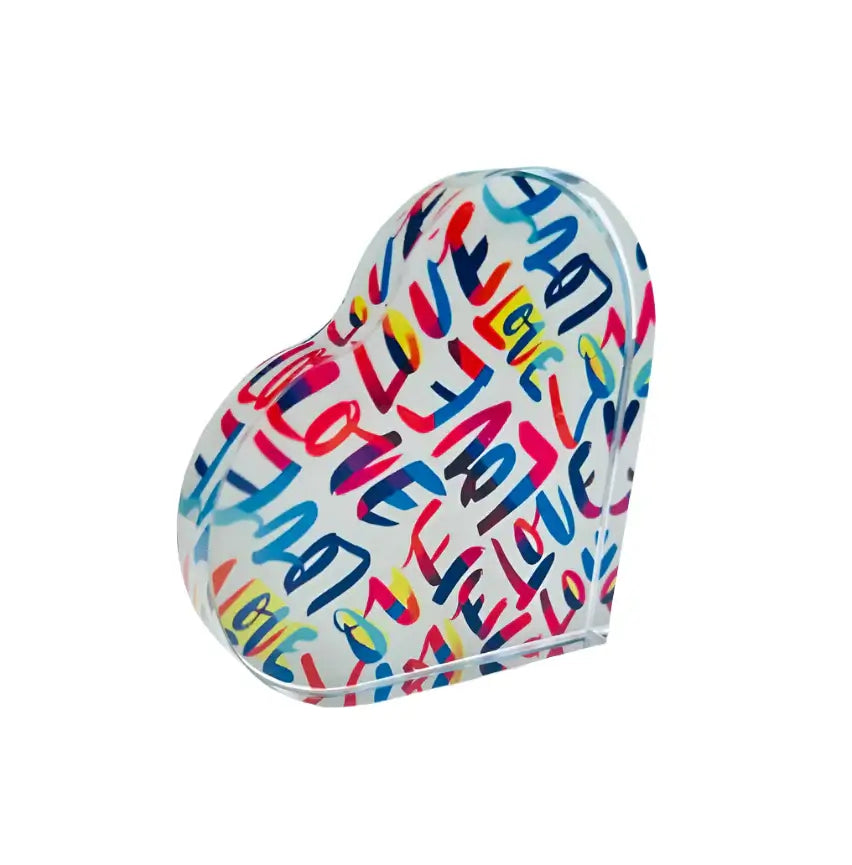 All The Love Crystal Heart Paperweight – Alicia DiMichele Boutique