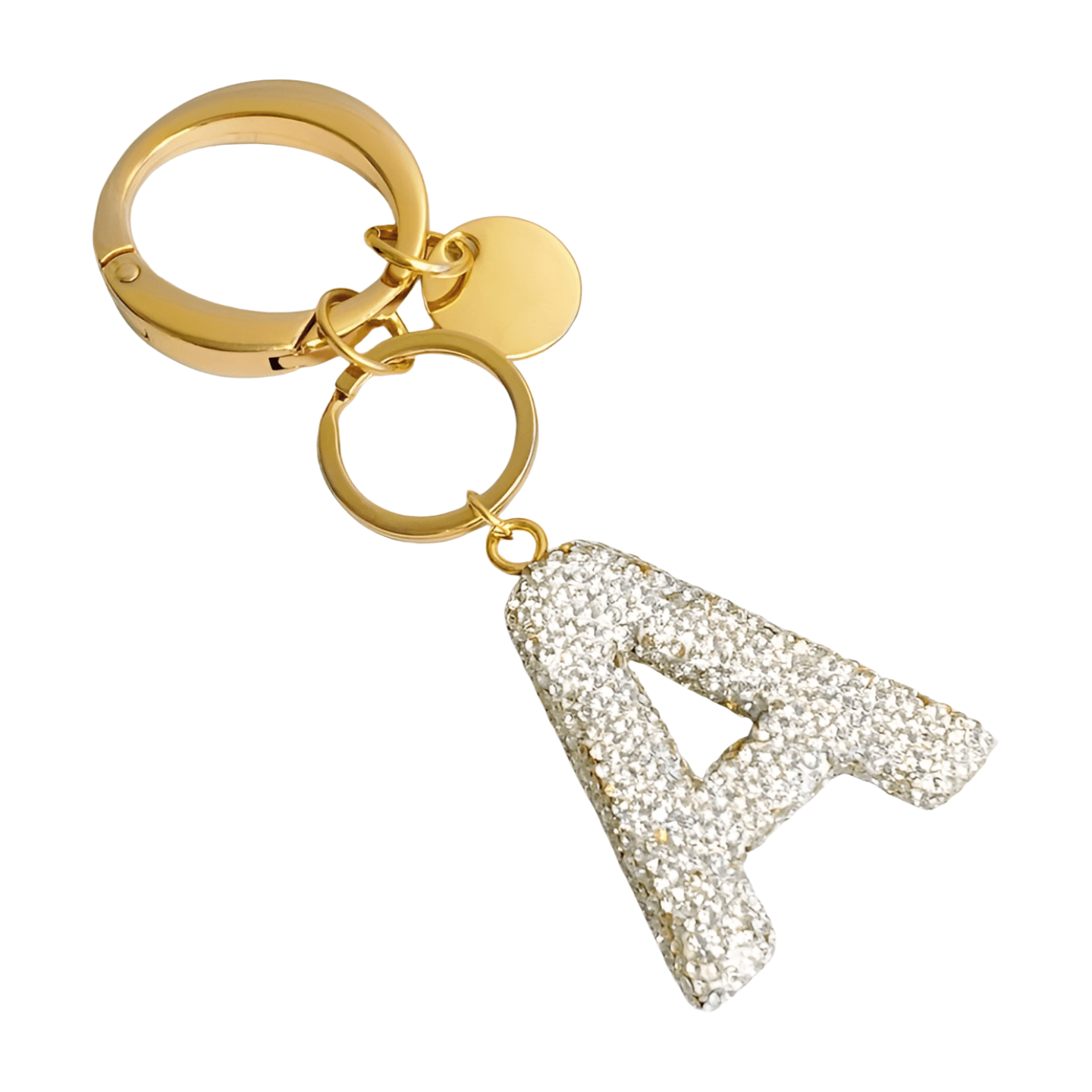 Glam Girl Initial Keychain – Alicia DiMichele Boutique