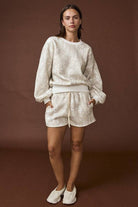 Camo Crewneck Shorts Set – Alicia DiMichele Boutique