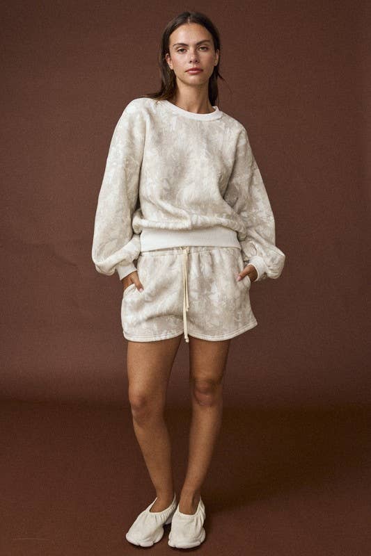 Camo Crewneck Shorts Set – Alicia DiMichele Boutique