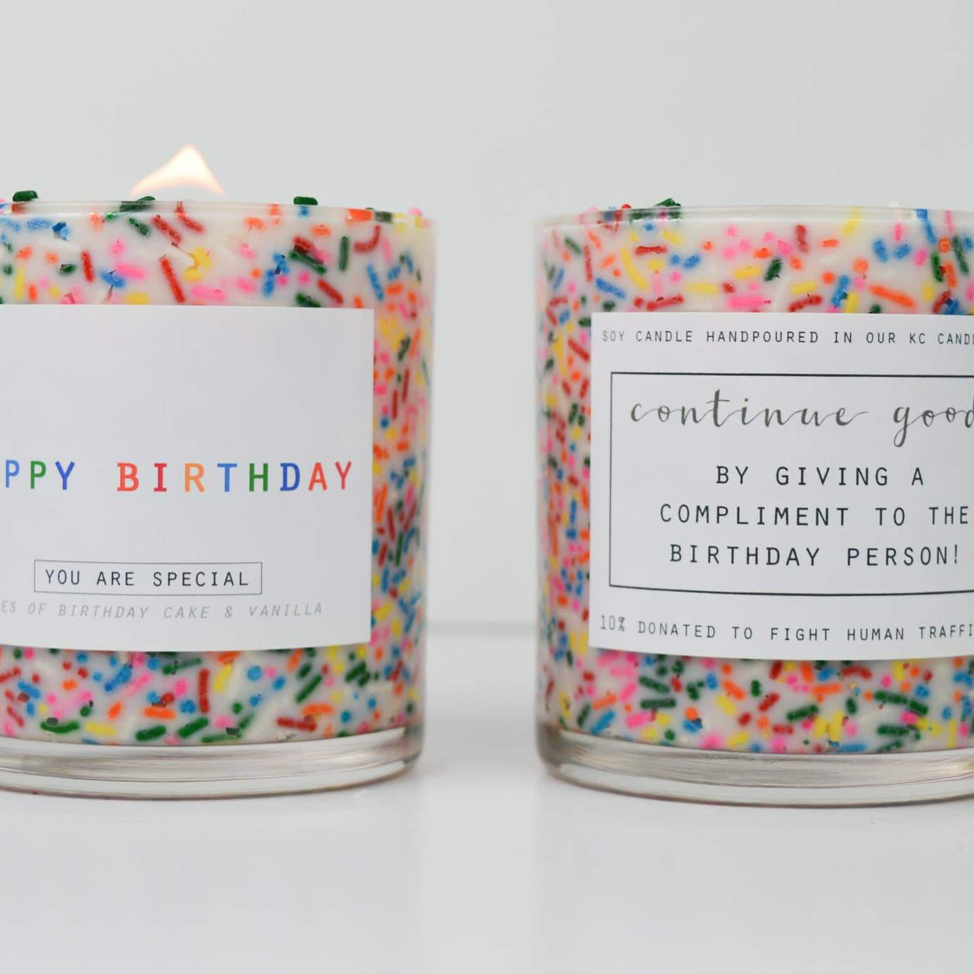 Happy Birthday Candle – Alicia DiMichele Boutique