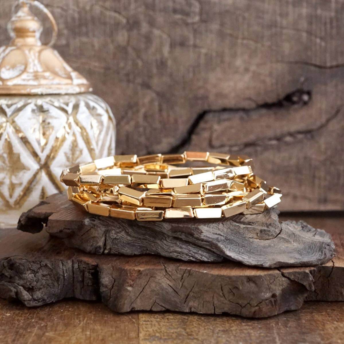 Sunbeam Stacks Bracelet Set – Alicia DiMichele Boutique