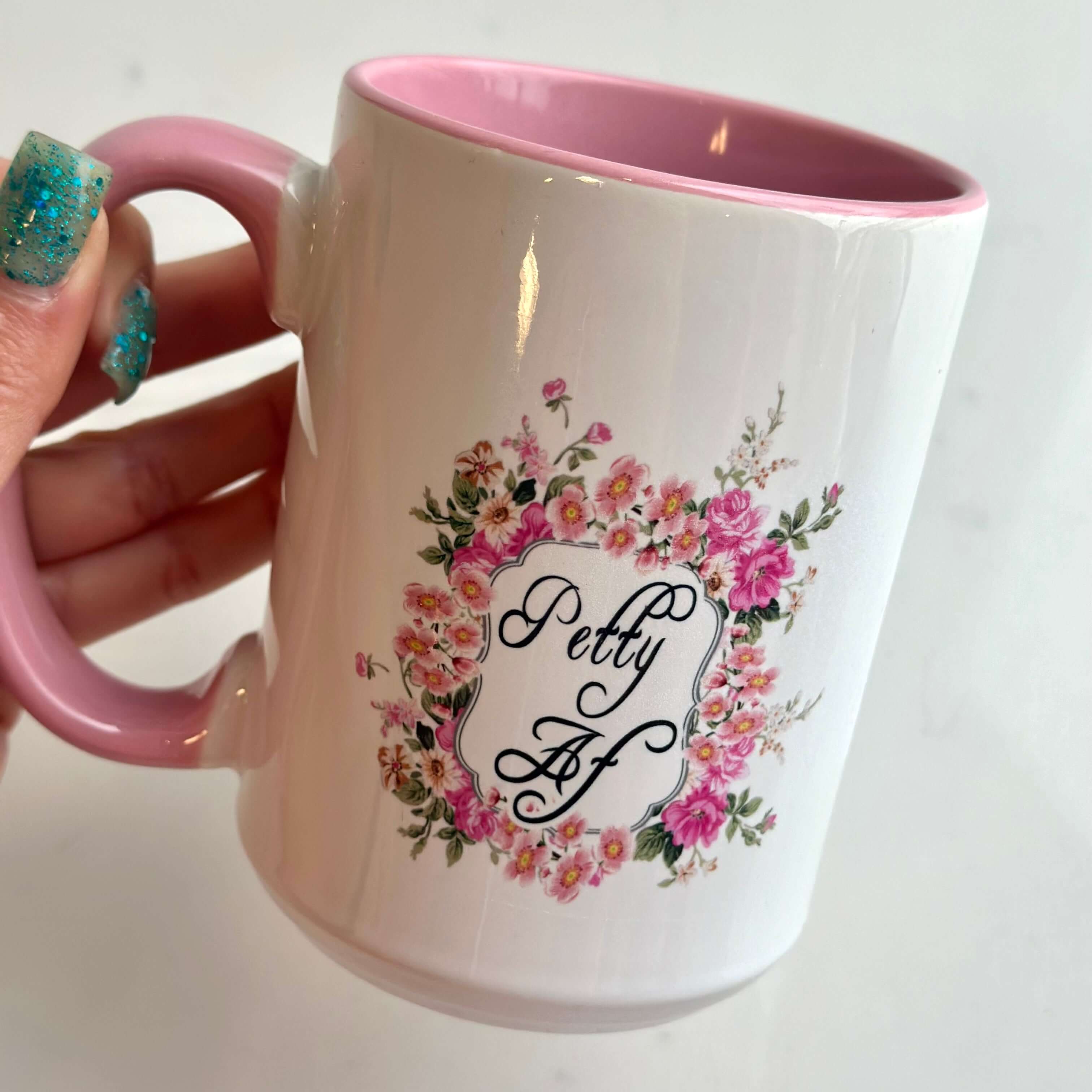 Petty AF Mug – Alicia DiMichele Boutique