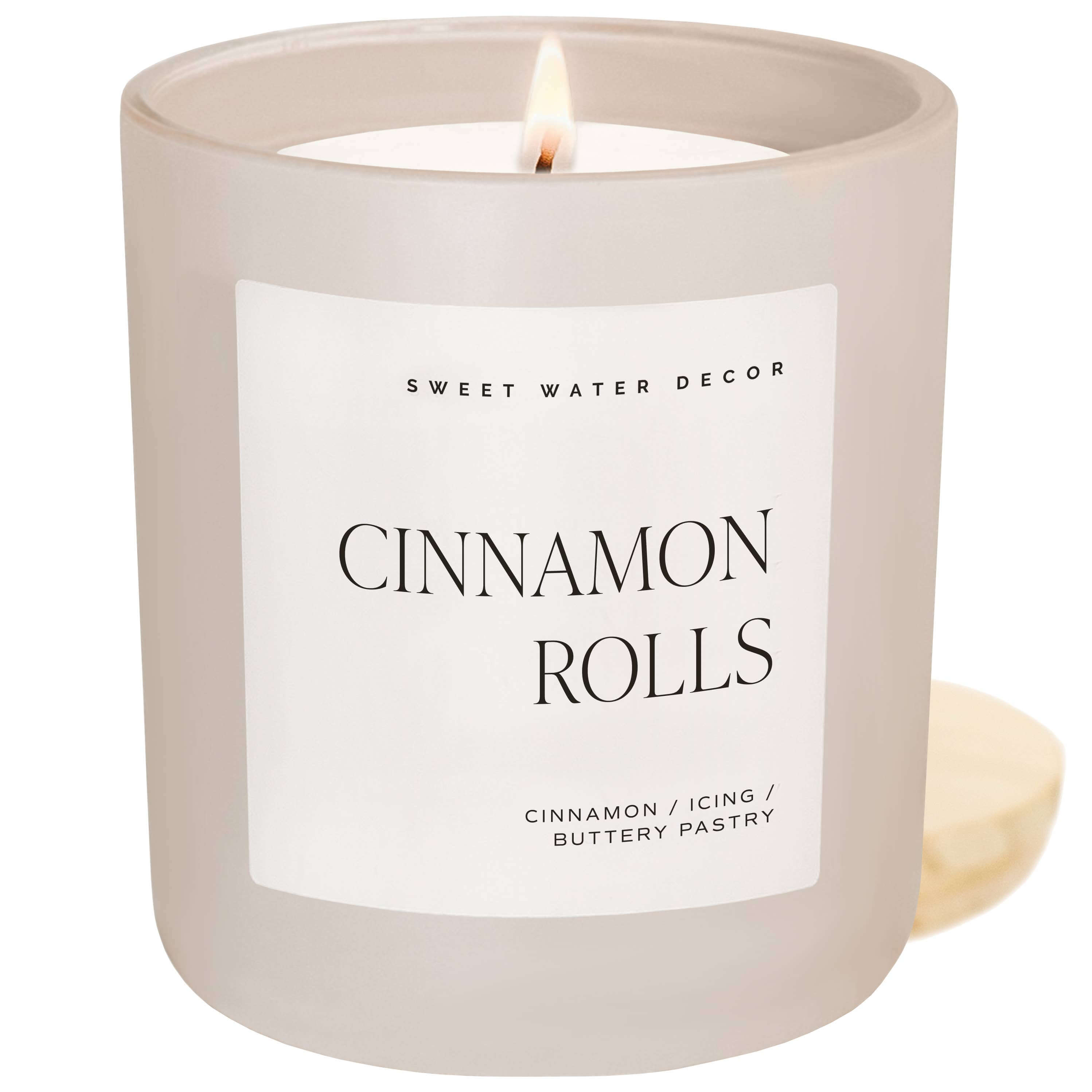 Cinnamon Roll Soy Candle – Alicia DiMichele Boutique