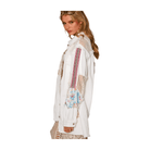 Oversized Crochet Patch Shacket - Ivory – Alicia DiMichele Boutique
