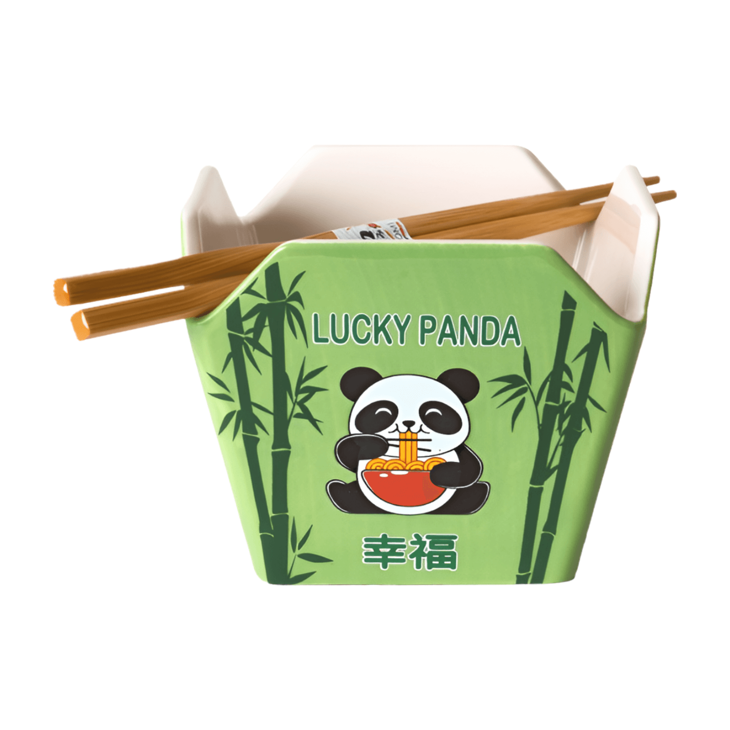 Lucky Panda Takeout Box Serving Bowl – Alicia DiMichele Boutique