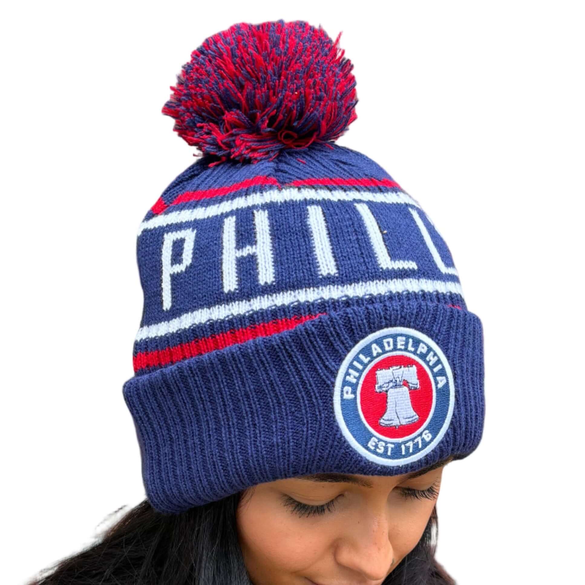 Philly Pom Pom Beanie – Alicia DiMichele Boutique