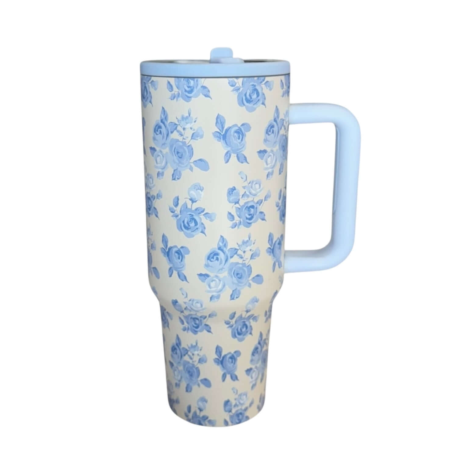 Blue Belle Foral Tumbler – Alicia DiMichele Boutique
