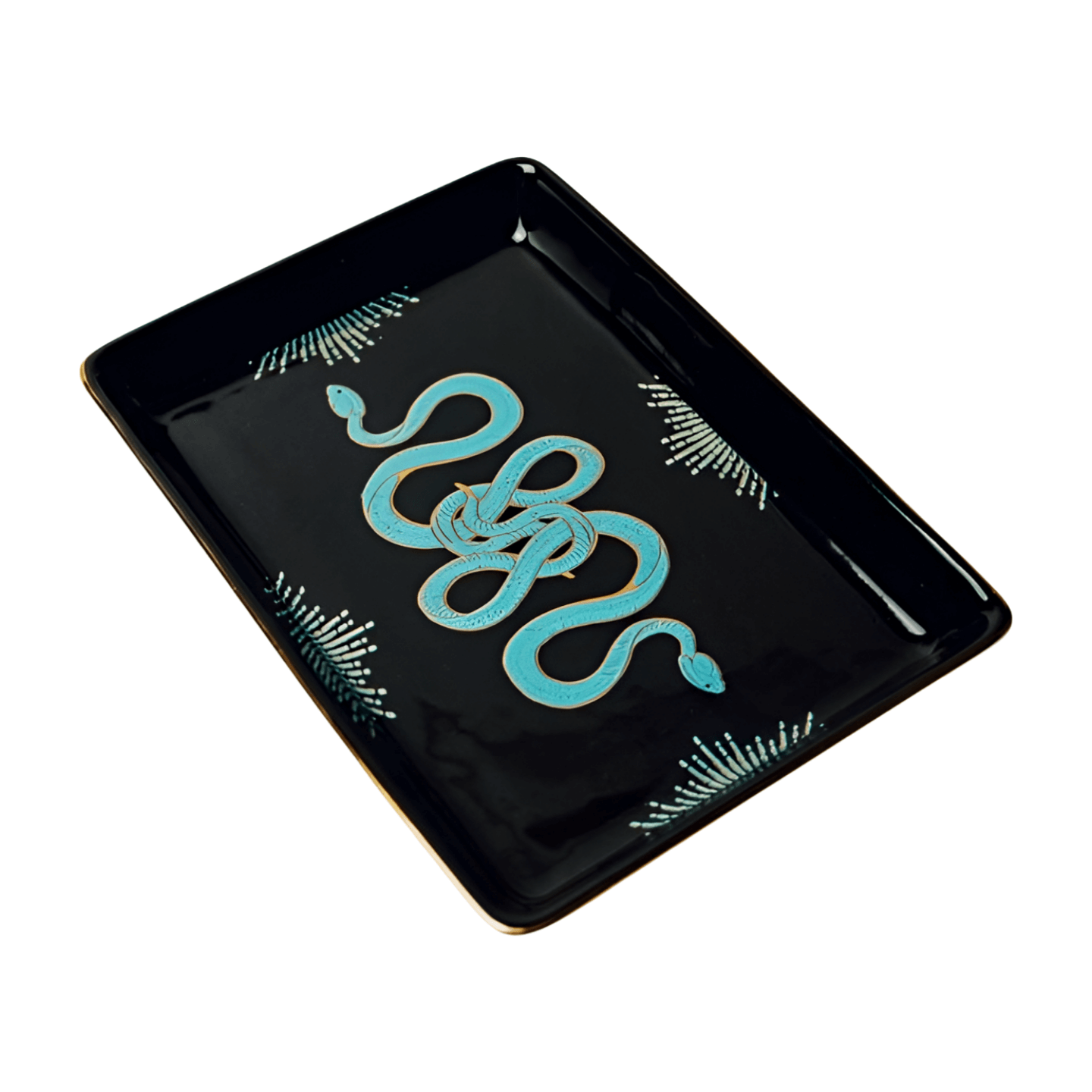 Golden Age Serpent Ceramic Tray – Alicia DiMichele Boutique