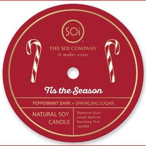 Candy Cane Holiday Confetti Candle – Alicia DiMichele Boutique