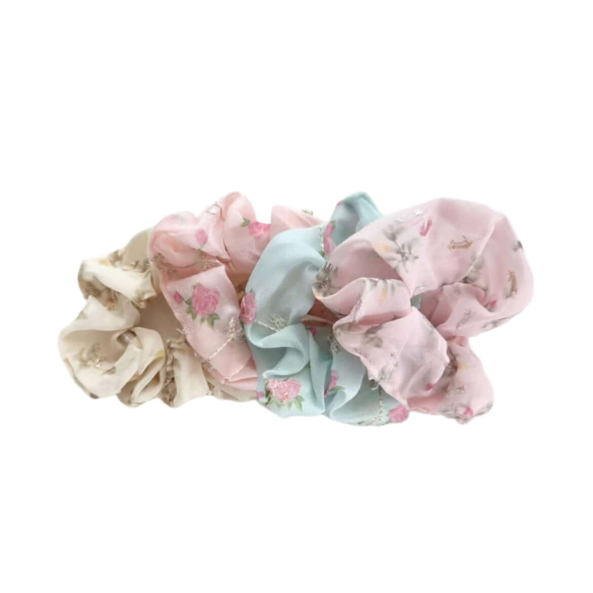 The Garden Party Scrunchie Set – Alicia DiMichele Boutique
