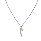 Give ‘Em The Horn Necklace - Silver – Alicia DiMichele Boutique