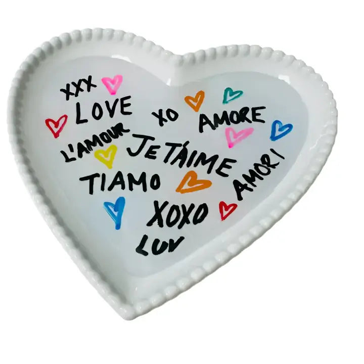 Love Heart Trinket Dish – Alicia DiMichele Boutique