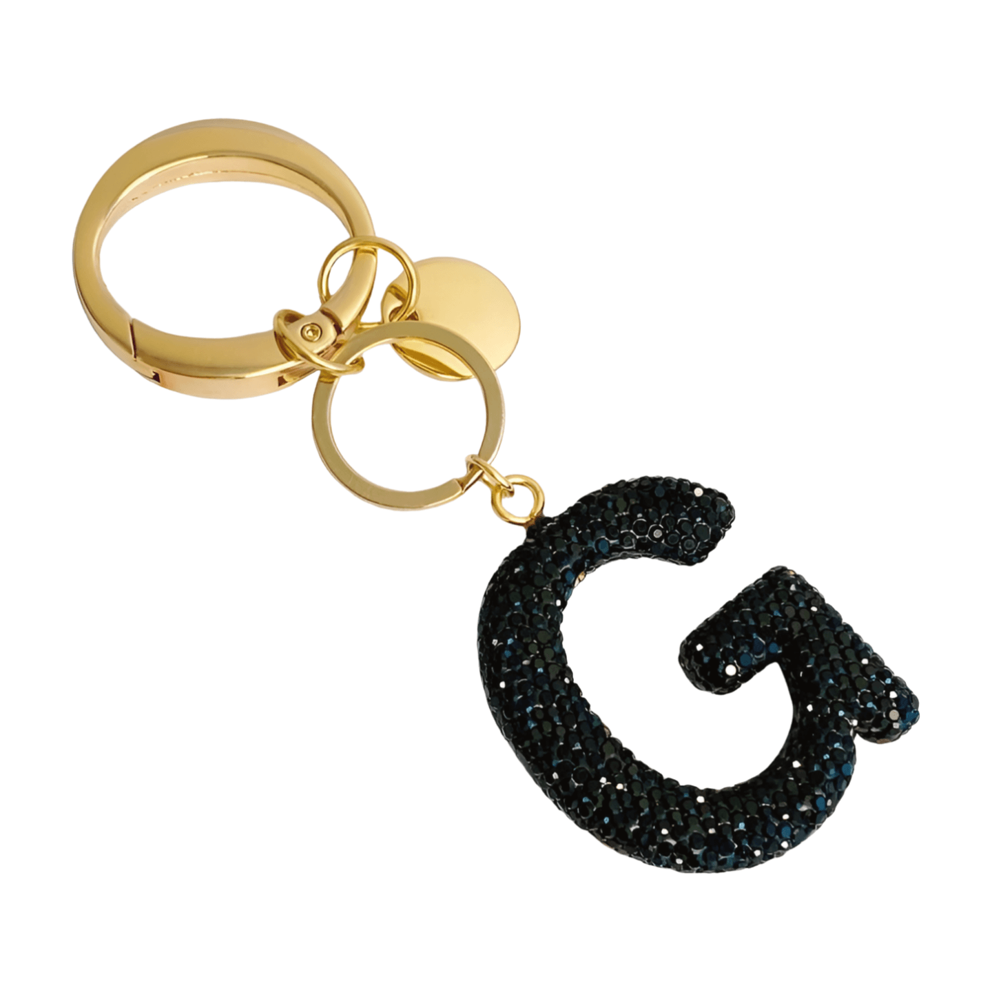 Glam Girl Initial Keychain – Alicia DiMichele Boutique