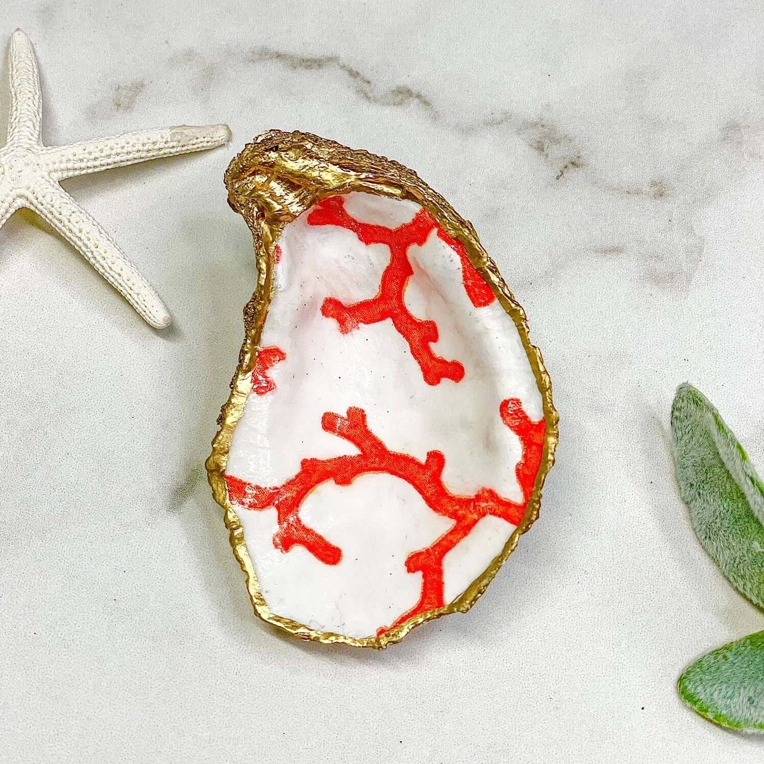 Coral Oyster Trinket Dish – Alicia DiMichele Boutique