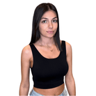 Basic Crop Top - Black – Alicia DiMichele Boutique